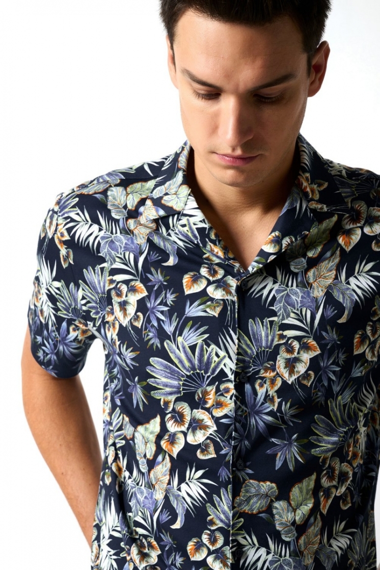 74033 KM JUNGLE PR 534 NAVY MULTI