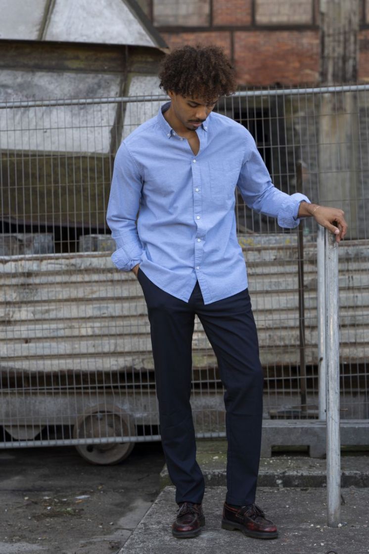 WASHED DENIM BL
