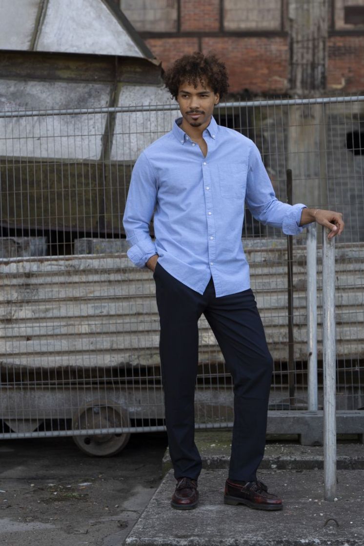 WASHED DENIM BL
