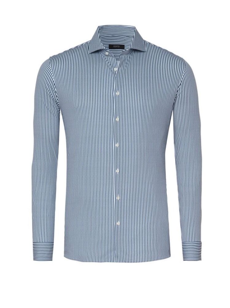 91208 STRIPE 583 WHITE/NAVY