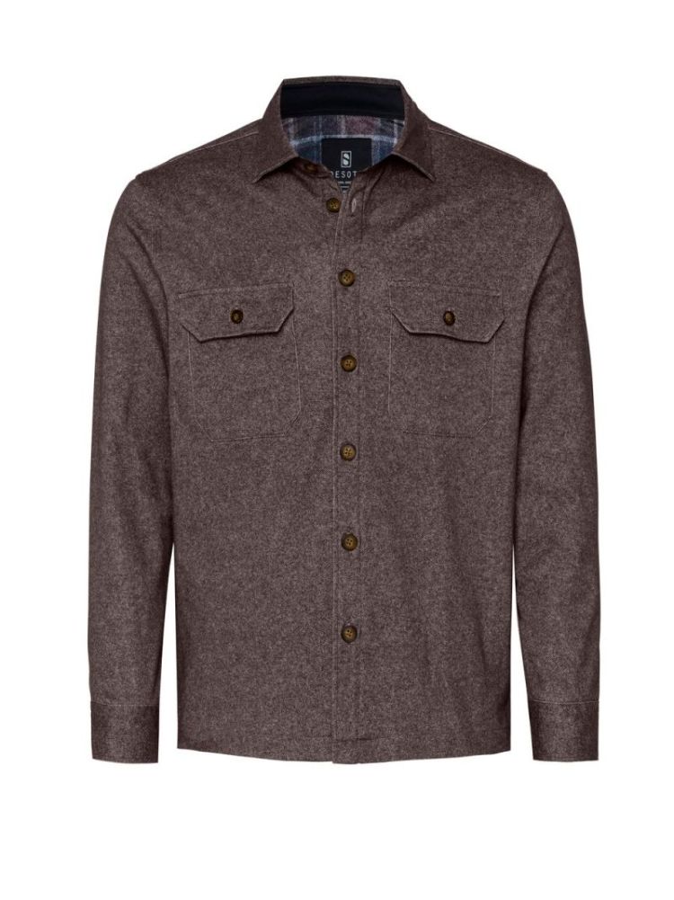 99487-3 OVERSH-TWILL 881 BROWN